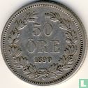 Suède 50 öre 1899 - Image 1