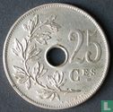 Belgien 25 Centime 1908 (FRA) - Bild 2