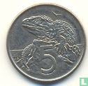 New Zealand 5 cents 1981 - Image 2