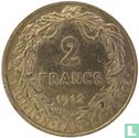Belgium 2 francs 1912 (FRA) - Image 1