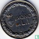Italienne 1 lira 1928 - Image 2