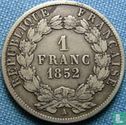 France 1 franc 1852 - Image 1