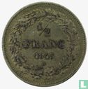 België ½ franc 1843 - Afbeelding 1