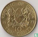 Kenya 10 cents 1977 - Image 1