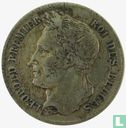 België ½ franc 1843 - Afbeelding 2