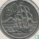 Neuseeland 50 Cent 1967 (ohne Punkt über 1) - Bild 2