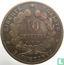 France 10 centimes 1873 (K) - Image 2