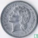 Frankreich 5 Franc 1947 (Aluminium - mit B, 9 geöffnet) - Bild 2