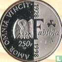 Belgium 250 francs 1998 (PROOF) "5th anniversary Death of King Baudouin - 70th birthday of Queen Fabiola" - Image 1
