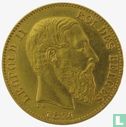 Belgique 20 francs 1874 - Image 1