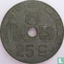 Belgique 25 centimes 1944 - Image 2