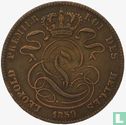 Belgien 5 Centime 1859 (mit Kreuz) - Bild 1