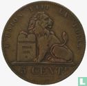 Belgium 5 centimes 1859 (with cross) - Image 2