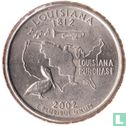 Vereinigte Staaten ¼ Dollar 2002 (P) "Louisiana" - Bild 1