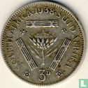 Afrique du Sud 3 pence 1938 - Image 1