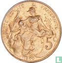 Frankrijk 5 centimes 1899 - Afbeelding 1