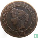 France 5 centimes 1874 (K) - Image 1