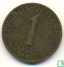 Autriche 1 schilling 1961 - Image 1