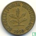 Duitsland 10 pfennig 1950 (F) - Afbeelding 1