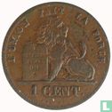 Belgium 1 centime 1856 - Image 2