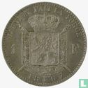 Belgique 1 franc 1867 - Image 1