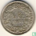 Switzerland ½ franc 1951 - Image 1