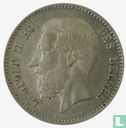 Belgium 1 franc 1867 - Image 2