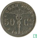 België 50 centimes 1934 - Afbeelding 1