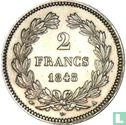 Frankrijk 2 francs 1848 (A) - Afbeelding 1