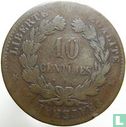 France 10 centimes 1871 (K) - Image 2
