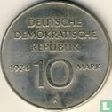 DDR 10 Mark 1974 "25th anniversary of the German Democratic Republic" - Bild 1