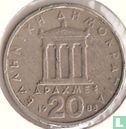 Griekenland 20 drachmes 1988 - Afbeelding 1