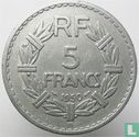 France 5 francs 1950 (B) - Image 1