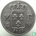 France ¼ franc 1823 (M) - Image 1