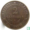 France 2 centimes 1890 - Image 2