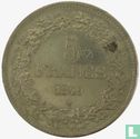 België 5 francs 1849 (gekroond hoofd) - Afbeelding 1
