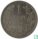 Belgique 1 franc 1904 (NLD) - Image 1