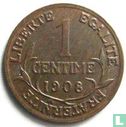 Frankrijk 1 centime 1908 - Afbeelding 1