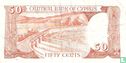 Cyprus 50 Cents 1989 - Afbeelding 2