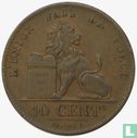 Belgium 10 centimes 1855 - Image 2