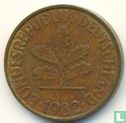 Germany 10 pfennig 1982 (G) - Image 1