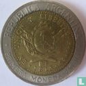 Argentinien 1 Peso 1995 (mit A) - Bild 2