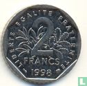 France 2 francs 1998 - Image 1