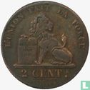 België 2 centimes 1841 - Afbeelding 2