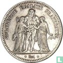 Frankrijk 5 francs 1848 (D) - Afbeelding 2