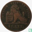Belgium 1 centime 1862 - Image 2