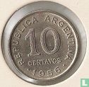 Argentinien 10 Centavos 1956 - Bild 1