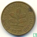 Duitsland 5 pfennig 1972 (F) - Afbeelding 1