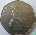 United Kingdom 50 new pence 1978 - Image 2