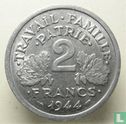 Frankrijk 2 francs 1944 (C) - Afbeelding 1